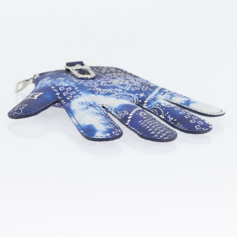 【日本直送】路易威登 Monogram Bandana HIGH 5 手拿包 白色 藍色 M81410 LV 正品 ARZ477SAM-7