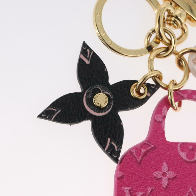 【日本直送】路易威登 Monogram Porte Cles Illustrious Alma Charm 粉紅 M00838 正品 ARZ478M-2