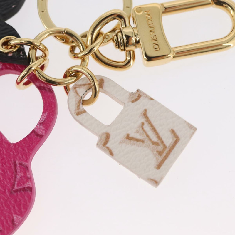 【日本直送】路易威登 Monogram Porte Cles Illustrious Alma Charm 粉紅 M00838 正品 ARZ478M-3
