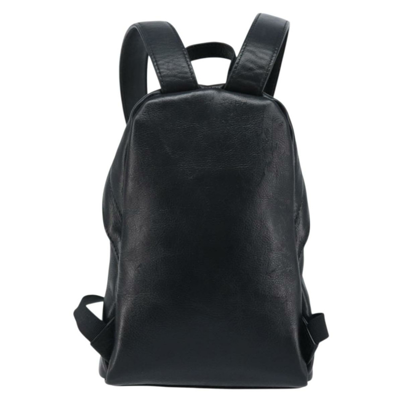 【日本直送】BALENCIAGA 黑色銀色皮革雙肩包 580026 正品 174080A-1