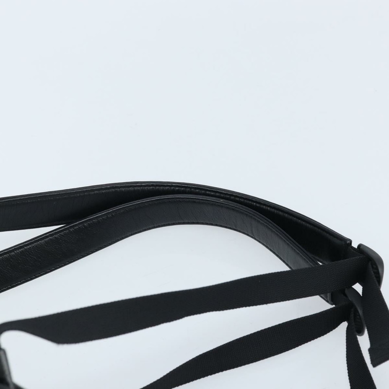 【日本直送】BALENCIAGA 黑色銀色皮革雙肩包 580026 正品 174080A-14