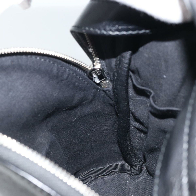 【日本直送】BALENCIAGA 黑色銀色皮革雙肩包 580026 正品 174080A-21