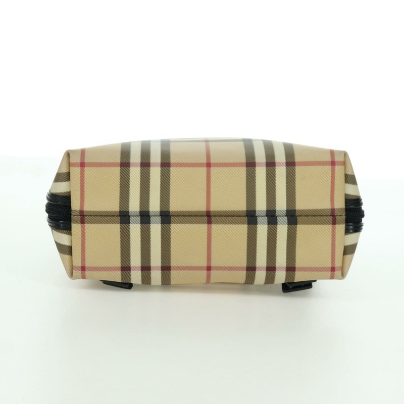 【日本直送】BURBERRY Nova 格紋雙肩包 PVC 米色 正品 am11045V-4