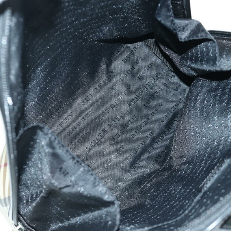 【日本直送】BURBERRY Nova 格紋雙肩包 PVC 米色 正品 am11045V-9