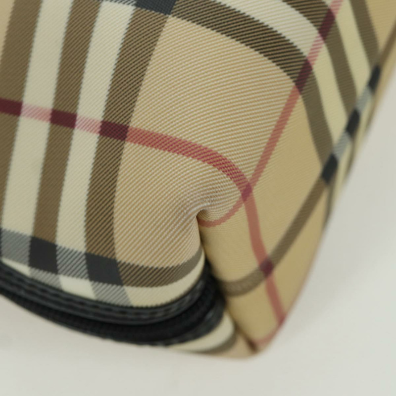 【日本直送】BURBERRY Nova 格紋雙肩包 PVC 米色 正品 am11045V-15