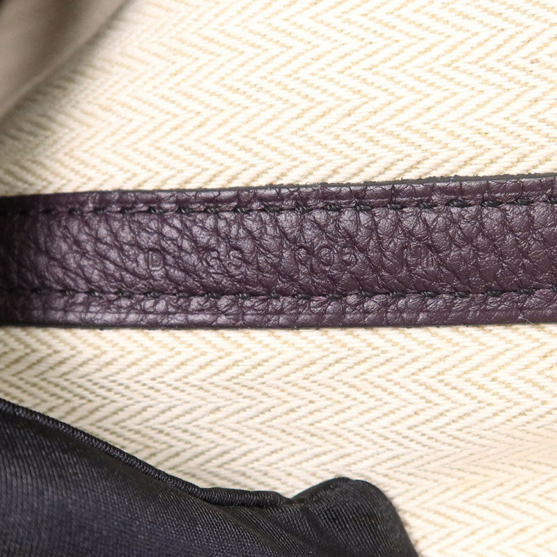 HERMES Negonda皮革Garden Party PM手挽袋Aubergine-7