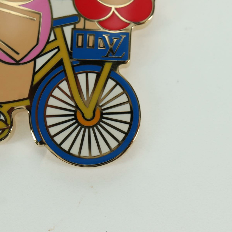 【日本直送】路易威登 Porte Cres Vivienne Vero 吊飾，金屬金色 M00871，正品 LNZ862M-3