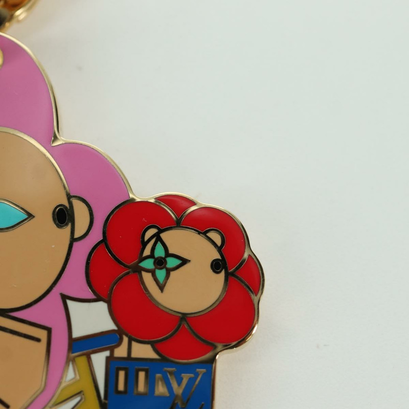 【日本直送】路易威登 Porte Cres Vivienne Vero 吊飾，金屬金色 M00871，正品 LNZ862M-4