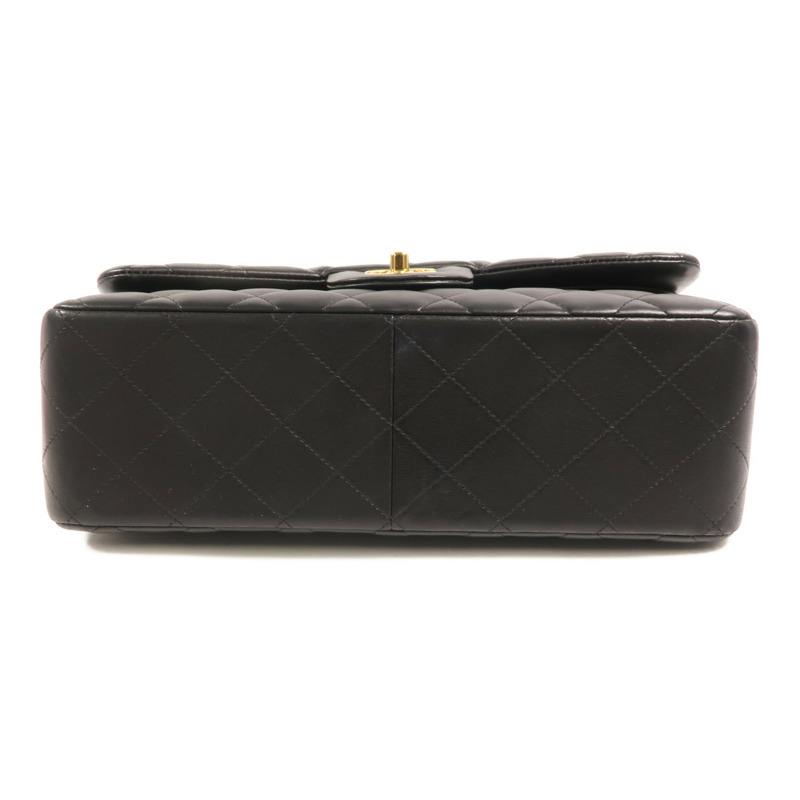 CHANEL 羊皮皮革Classic Jumbo鏈帶肩背袋-3