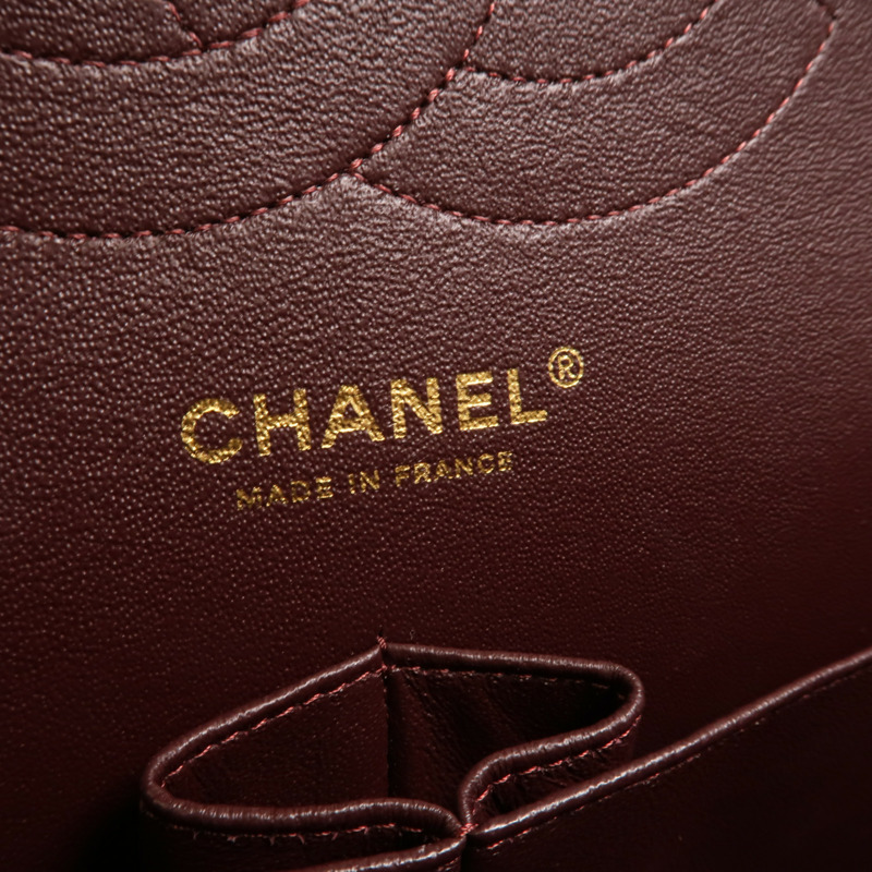 CHANEL 羊皮皮革Classic Jumbo鏈帶肩背袋-6