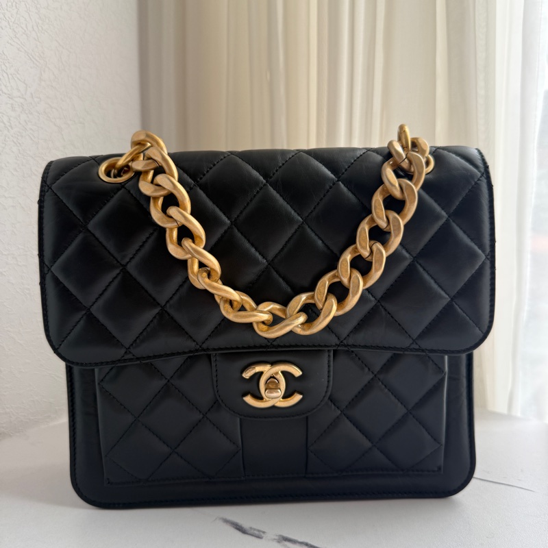 Chanel 23S牛皮後背包 超級無敵好看👀-0