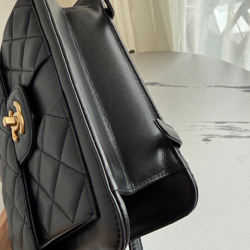 Chanel 23S牛皮後背包 超級無敵好看👀-9