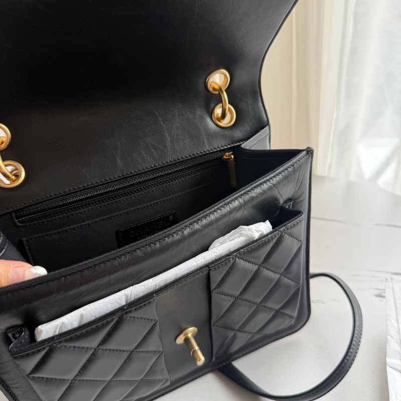 Chanel 23S牛皮後背包 超級無敵好看👀-15