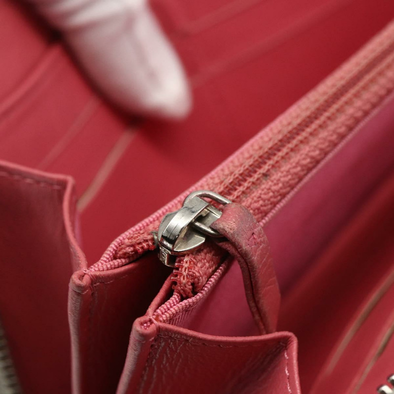 【日本直送】香奈兒 (CHANEL) 絎縫長款錢包，羊皮材質，銀色，CC標誌，LNZ865A-21