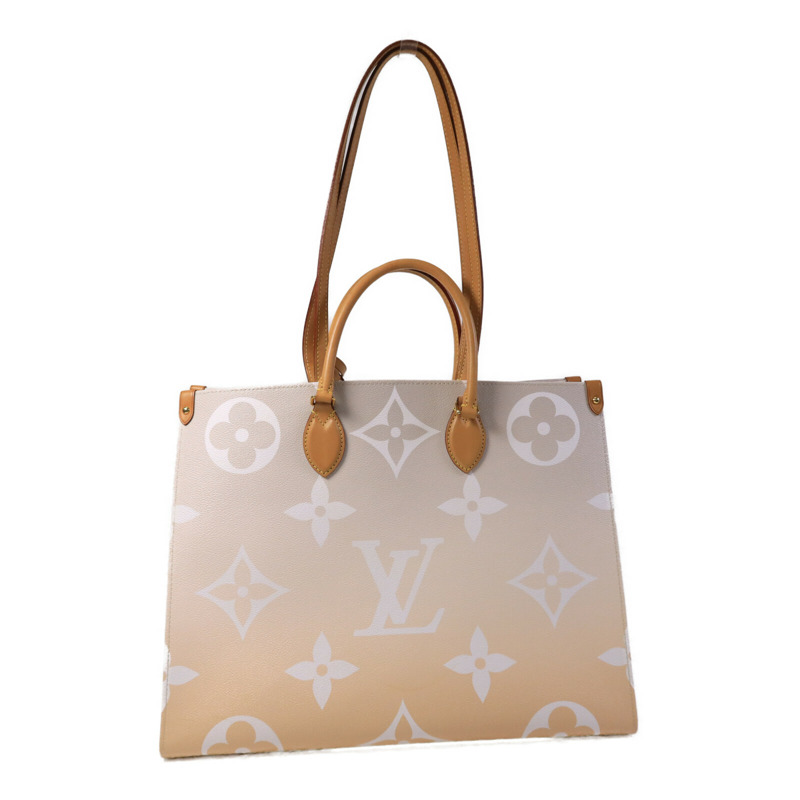 LOUIS VUITTON Monogram Giant On The Go GM手挽肩背兩用袋-1