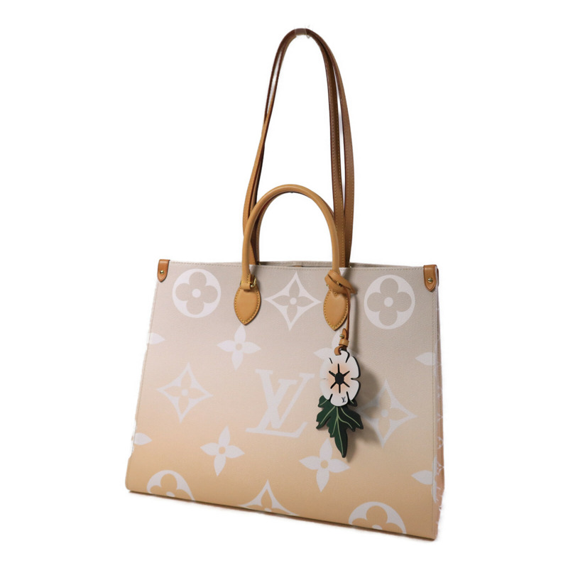 LOUIS VUITTON Monogram Giant On The Go GM手挽肩背兩用袋-2