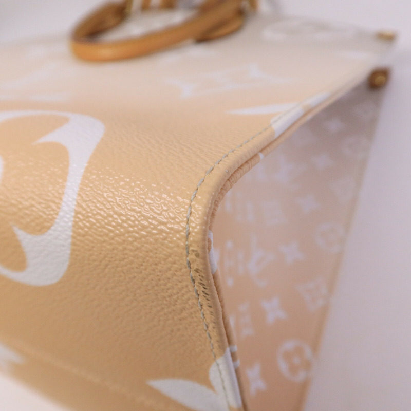 LOUIS VUITTON Monogram Giant On The Go GM手挽肩背兩用袋-11