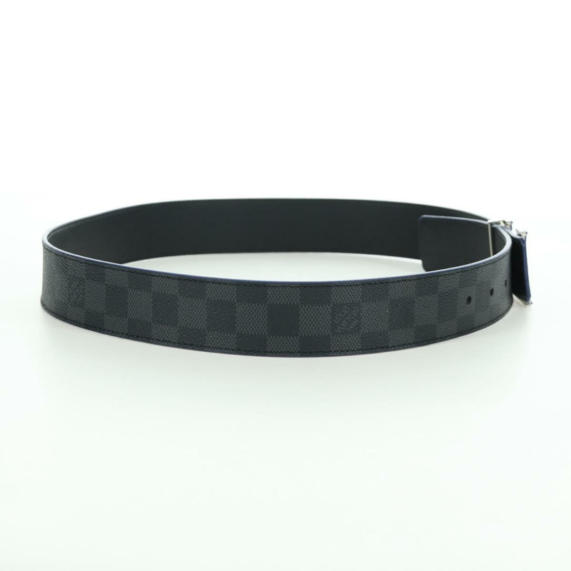 【日本直送】路易威登 Damier Graphite Ceinture LV 印有姓名首字母 40.2 吋正品 LNZ847M-3