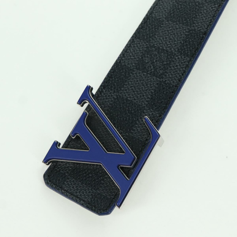 【日本直送】路易威登 Damier Graphite Ceinture LV 印有姓名首字母 40.2 吋正品 LNZ847M-4