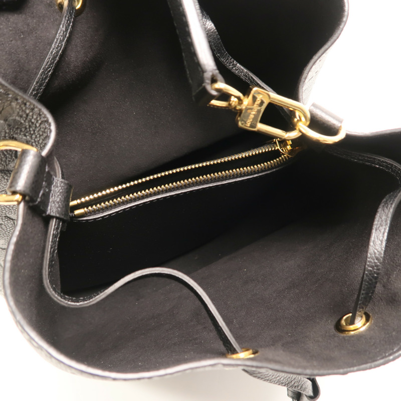 LOUIS VUITTON Monogram Empreinte NeoNoe MM肩背袋-4
