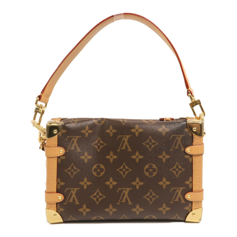 LOUIS VUITTON Monogram Side Trunk手挽肩背兩用袋-1