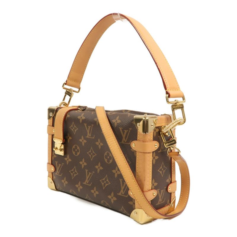 LOUIS VUITTON Monogram Side Trunk手挽肩背兩用袋-2