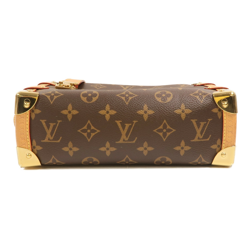 LOUIS VUITTON Monogram Side Trunk手挽肩背兩用袋-3