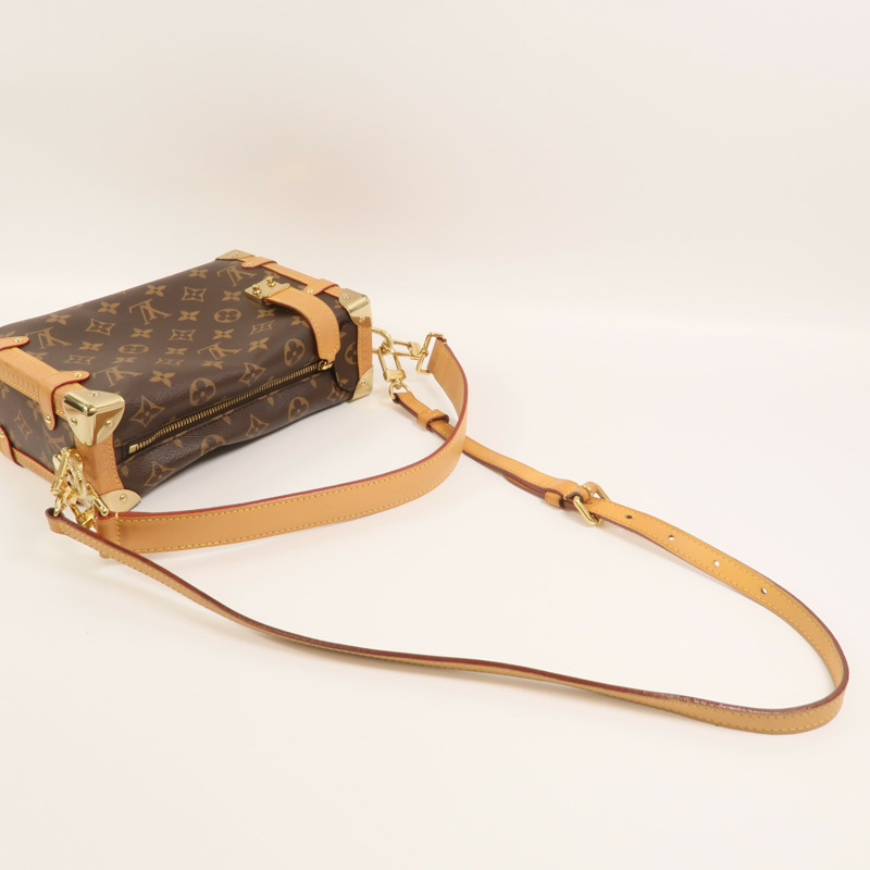 LOUIS VUITTON Monogram Side Trunk手挽肩背兩用袋-6