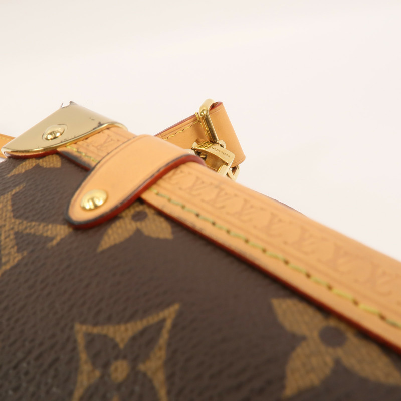 LOUIS VUITTON Monogram Side Trunk手挽肩背兩用袋-13