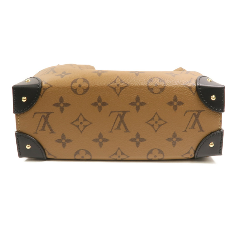 LOUIS VUITTON Monogram Reverse Noe Trunk PM手挽肩背兩用袋-3