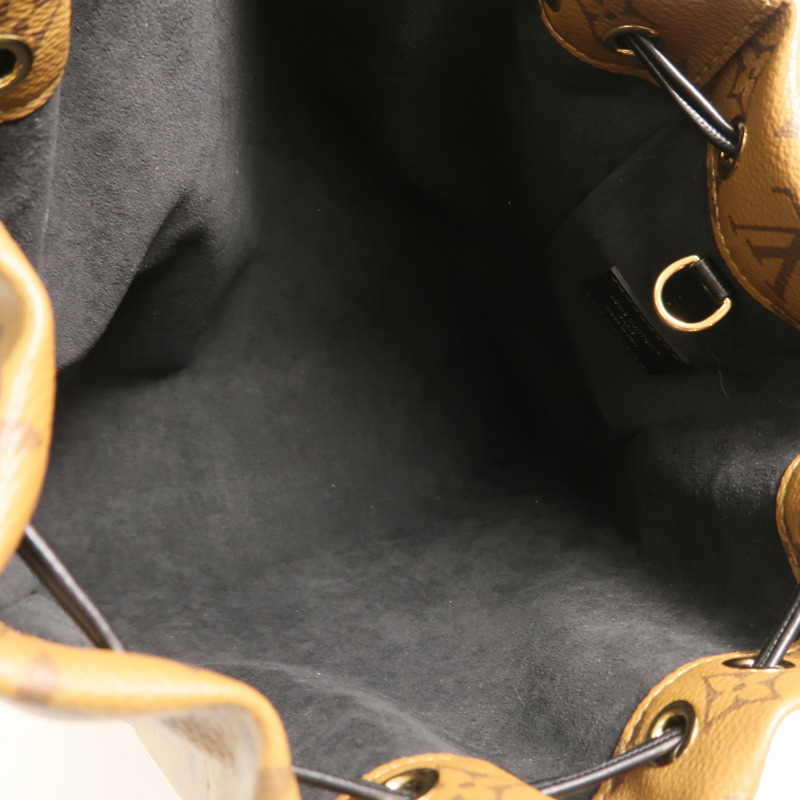 LOUIS VUITTON Monogram Reverse Noe Trunk PM手挽肩背兩用袋-4