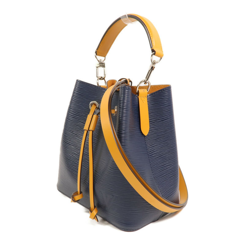 LOUIS VUITTON Epi Neo Noe BB銀扣手挽肩背兩用袋-2