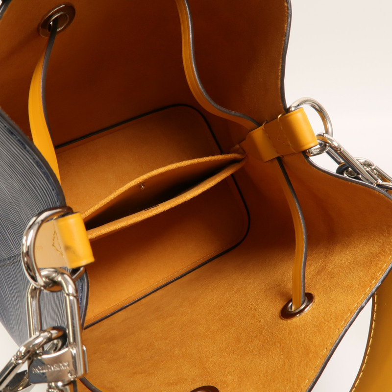 LOUIS VUITTON Epi Neo Noe BB銀扣手挽肩背兩用袋-4