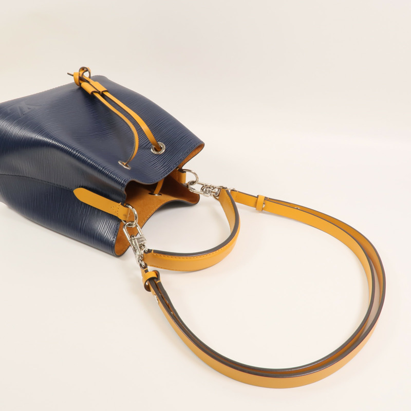 LOUIS VUITTON Epi Neo Noe BB銀扣手挽肩背兩用袋-7