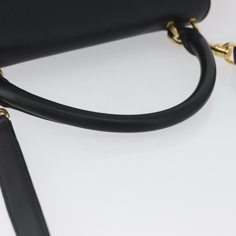 【日本直送】CELINE Trapeze 手提包 皮革 2way Multicolor Gold Auth gh1957A-6