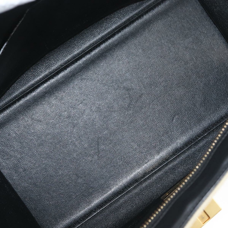 【日本直送】CELINE Trapeze 手提包 皮革 2way Multicolor Gold Auth gh1957A-10