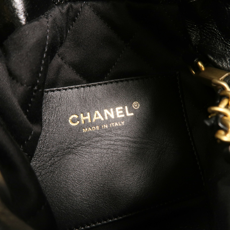 CHANEL 牛皮皮革Chanel 22 Mini With Pearl金扣手挽肩背兩用袋-5