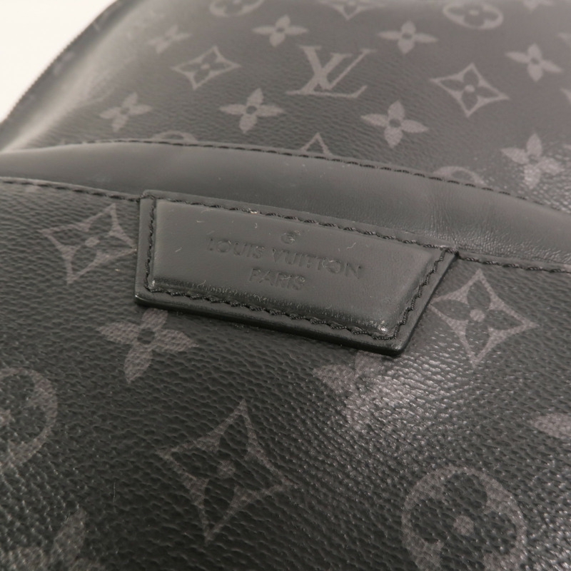 LOUIS VUITTON Monogram Eclipse Discovery PM背包-7