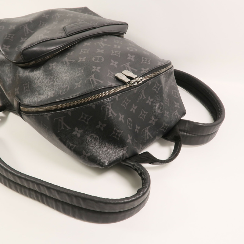 LOUIS VUITTON Monogram Eclipse Discovery PM背包-8