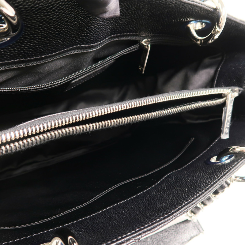 CHANEL 牛皮皮革GST Grand Shopping Tote Bag鏈帶肩背袋-4