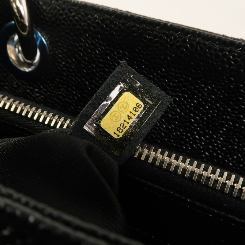 CHANEL 牛皮皮革GST Grand Shopping Tote Bag鏈帶肩背袋-6