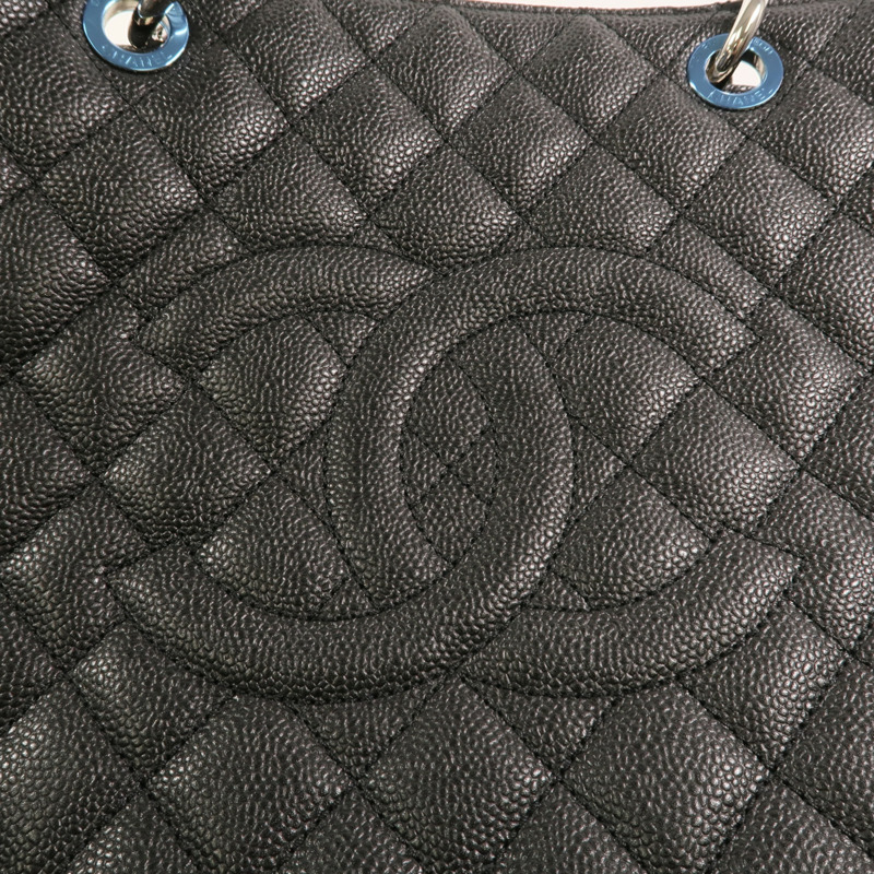 CHANEL 牛皮皮革GST Grand Shopping Tote Bag鏈帶肩背袋-8