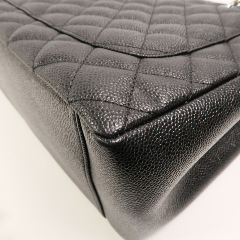 CHANEL 牛皮皮革GST Grand Shopping Tote Bag鏈帶肩背袋-13