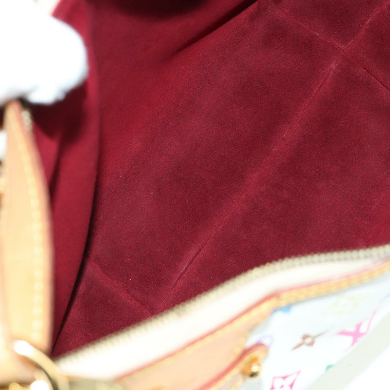 【日本直送】路易威登 Monogram Multicolor Greta 手提包 白色 M40195 LV 正品 BA11354V-10