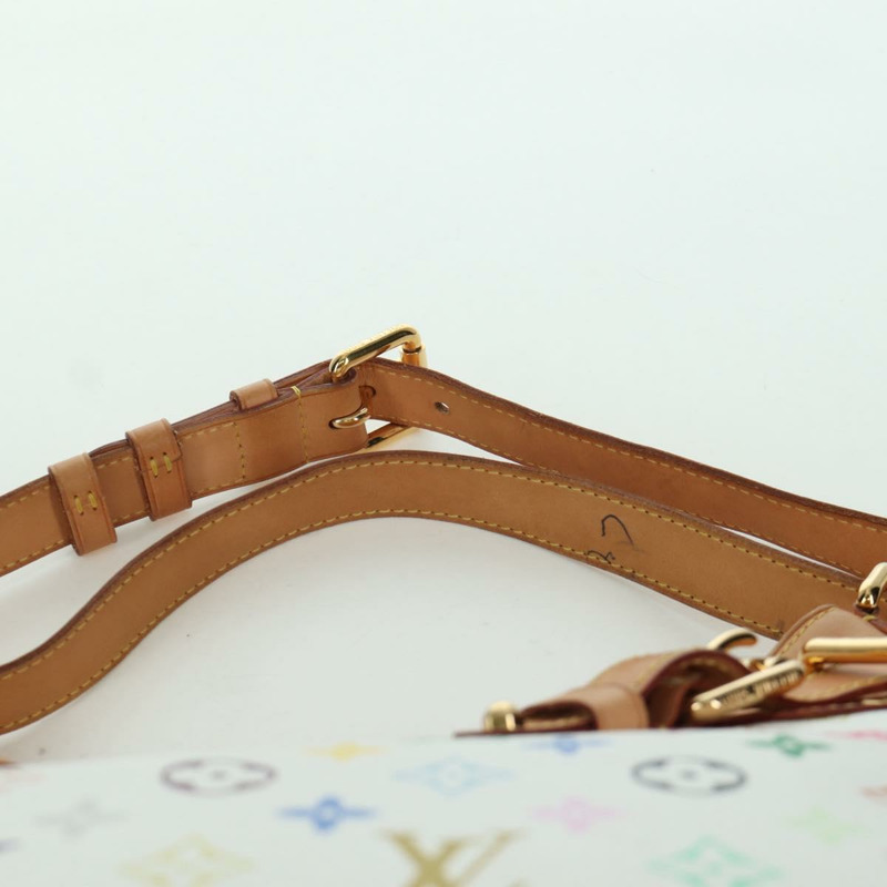 【日本直送】路易威登 Monogram Multicolor Greta 手提包 白色 M40195 LV 正品 BA11354V-14