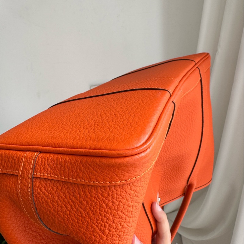 Hermes garden party 愛馬仕橙 花園36 R刻 無配件-6