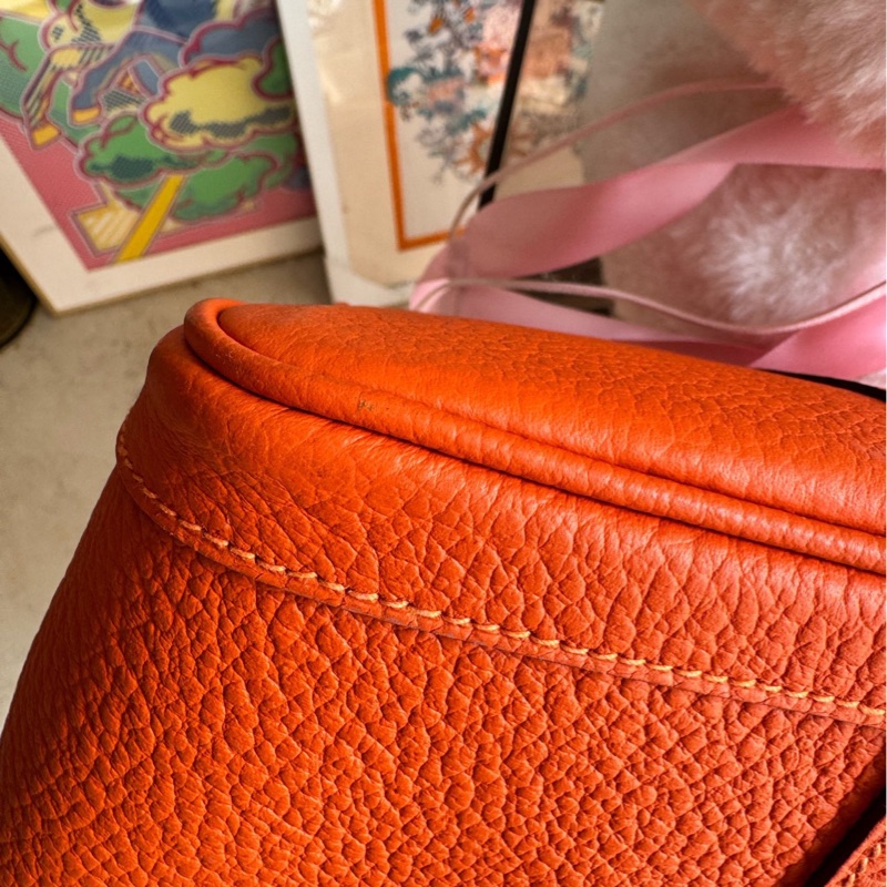 Hermes garden party 愛馬仕橙 花園36 R刻 無配件-8