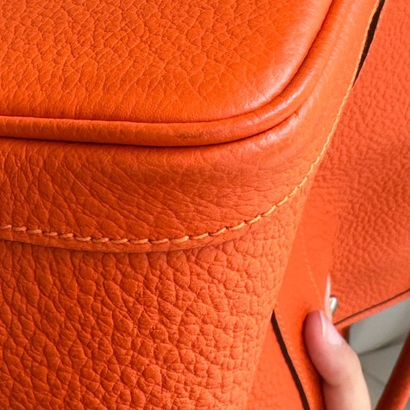 Hermes garden party 愛馬仕橙 花園36 R刻 無配件-10