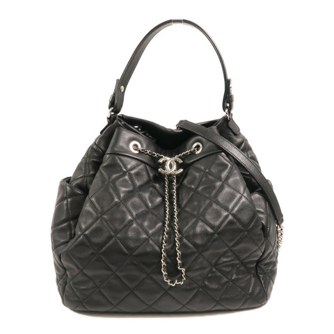 CHANEL 羊皮皮革Chain Shoulder Bag鏈帶肩背袋