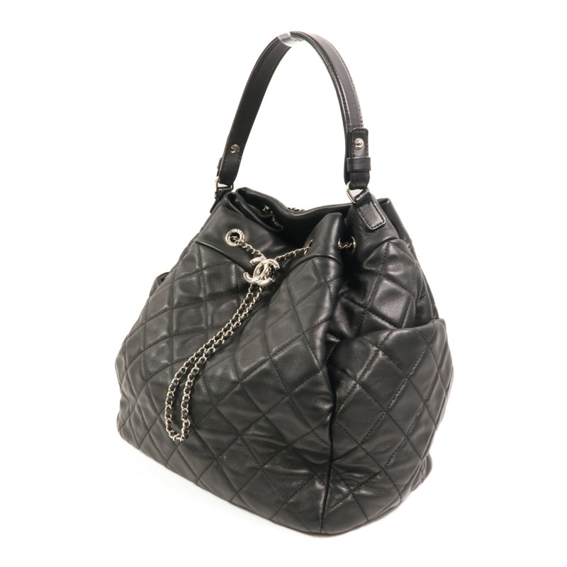 CHANEL 羊皮皮革Chain Shoulder Bag鏈帶肩背袋-2